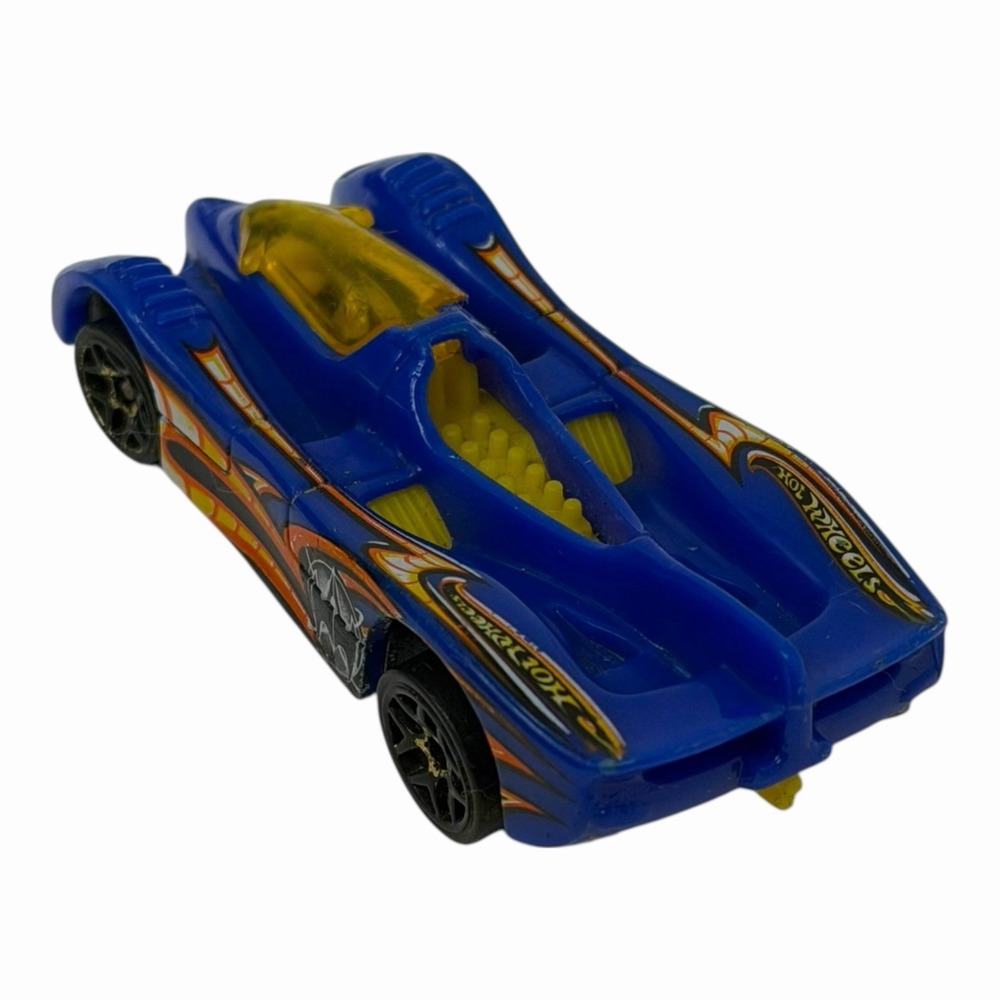 Hot Wheel‎ 1994 Mattel Power Pistons Batman Symbol Blue Yellow - Picture 7 of 13
